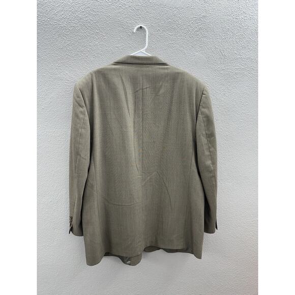 Unbranded Mens Suit Coat Size 46R Brown Single Breasted 2 Button Up - Picture 12 of 15